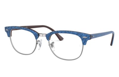 Ray Ban Prescription Glasses Rb5154 Wrinkled Blue Acetate 0rx Ray Ban Uk