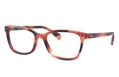 Ray Ban Prescription Glasses Rb5362 Striped Brown Acetate 0rx Ray Ban Australia