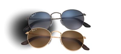 ray ban round polarized