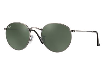 ray ban round metal