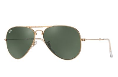 Ray-Ban Aviator Folding RB3479 Gold - Metal - Green Prescription Lenses ...