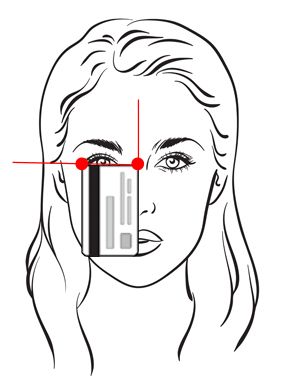 How to check store ray ban size