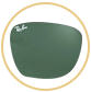  Diametro lente occhiali da sole Ray-Ban