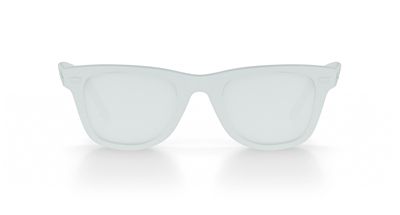 ray ban glasses white